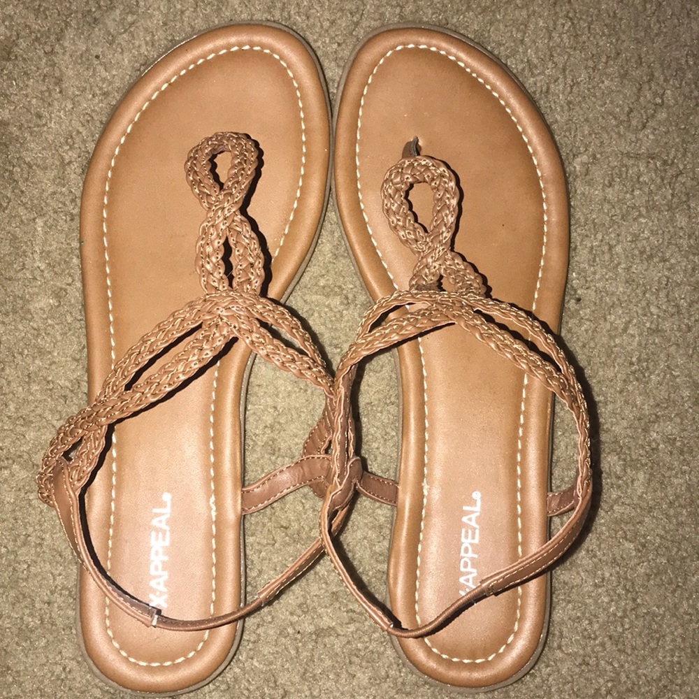 Brown Strapped Sandals